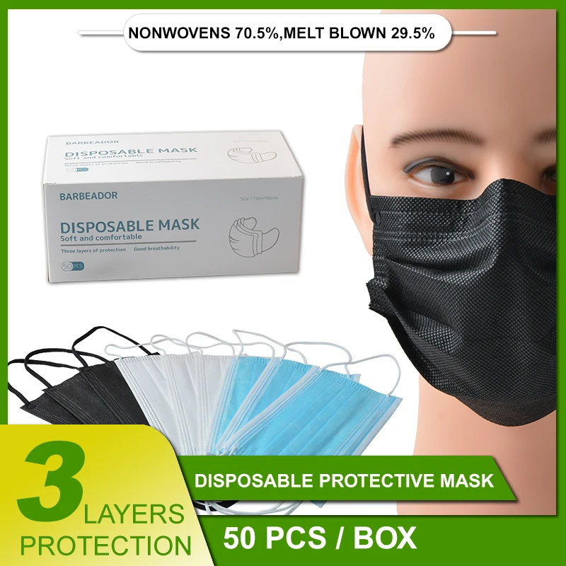 Готов отправить одноразовую маску для лица с детской одноразовой маской для лица