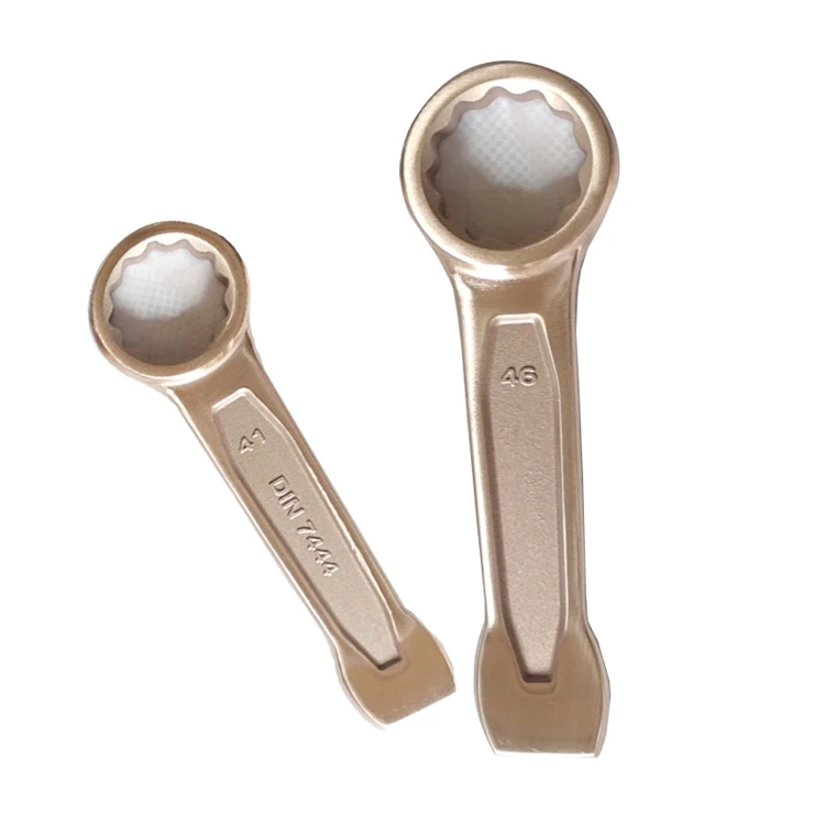Non-Sparking Striking/Slogging/Hammer Ring Wrench/Spanner 50mm Atex Non-sparking tools