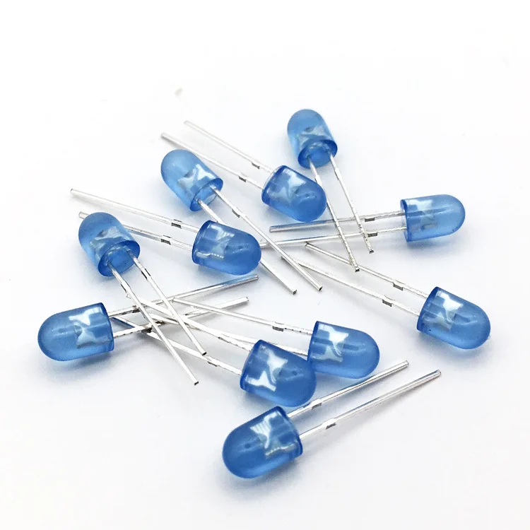 3mm 5mm 8mm 10mm 546 234 Round Straw hat Oval Through Hole White Red Green Blue Yellow Amber RGB Dip Led Chip Diode