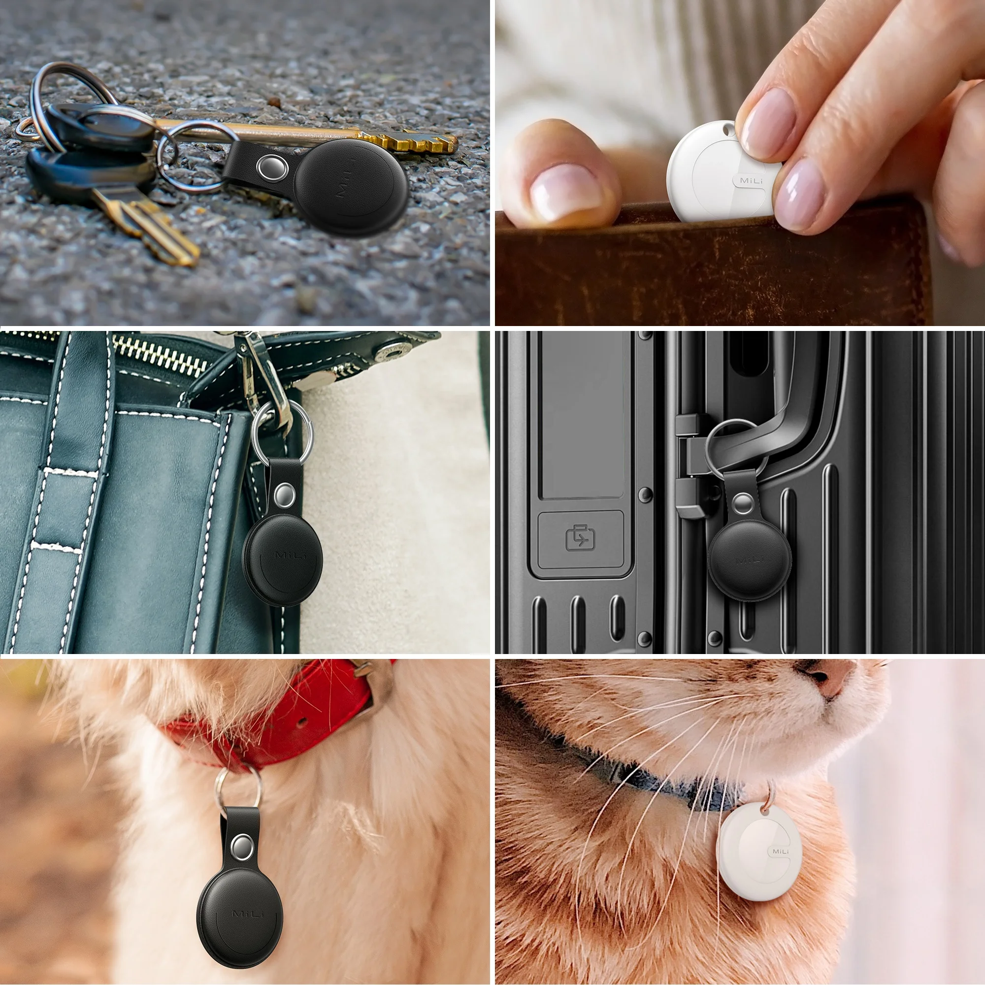Unlimited Distance Mini Anti Lost Wallet Key Finder Luggage Suitcase Tracker Luggage Tracking Device Pet Dog AirTag Tracker