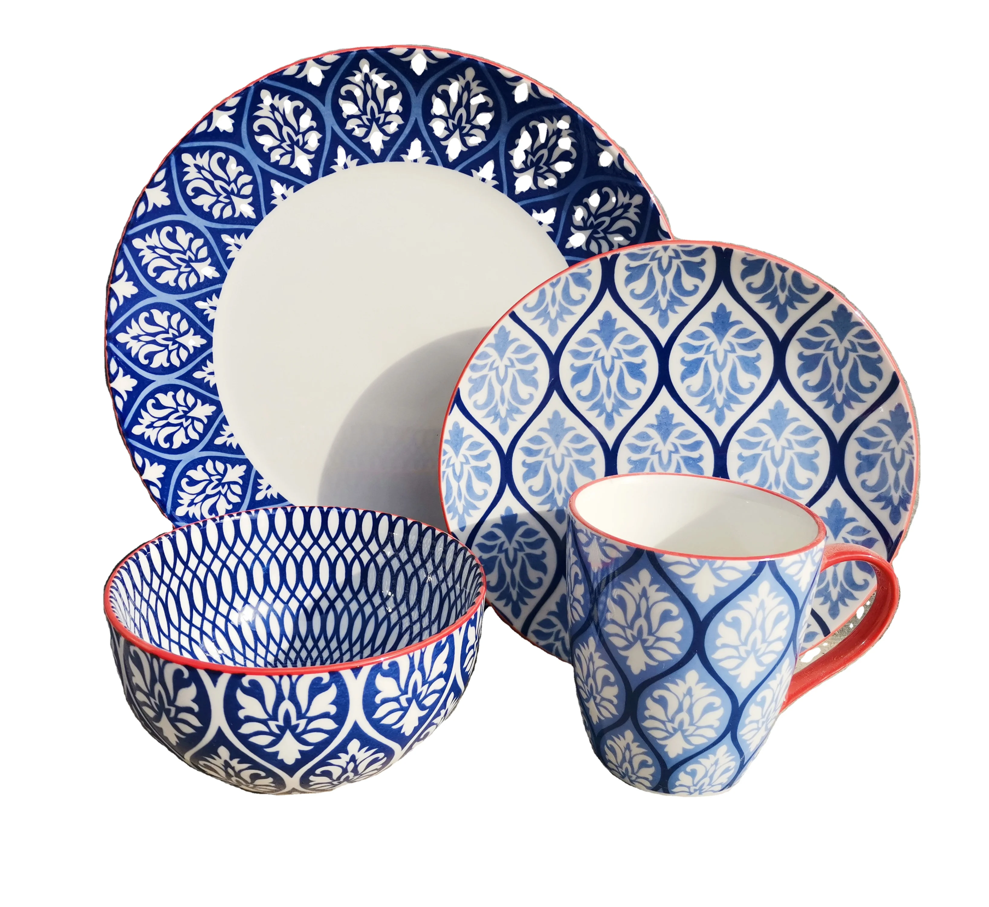 Europe Market 18Pcs Arcopal Dinner Set Dinner plate sets