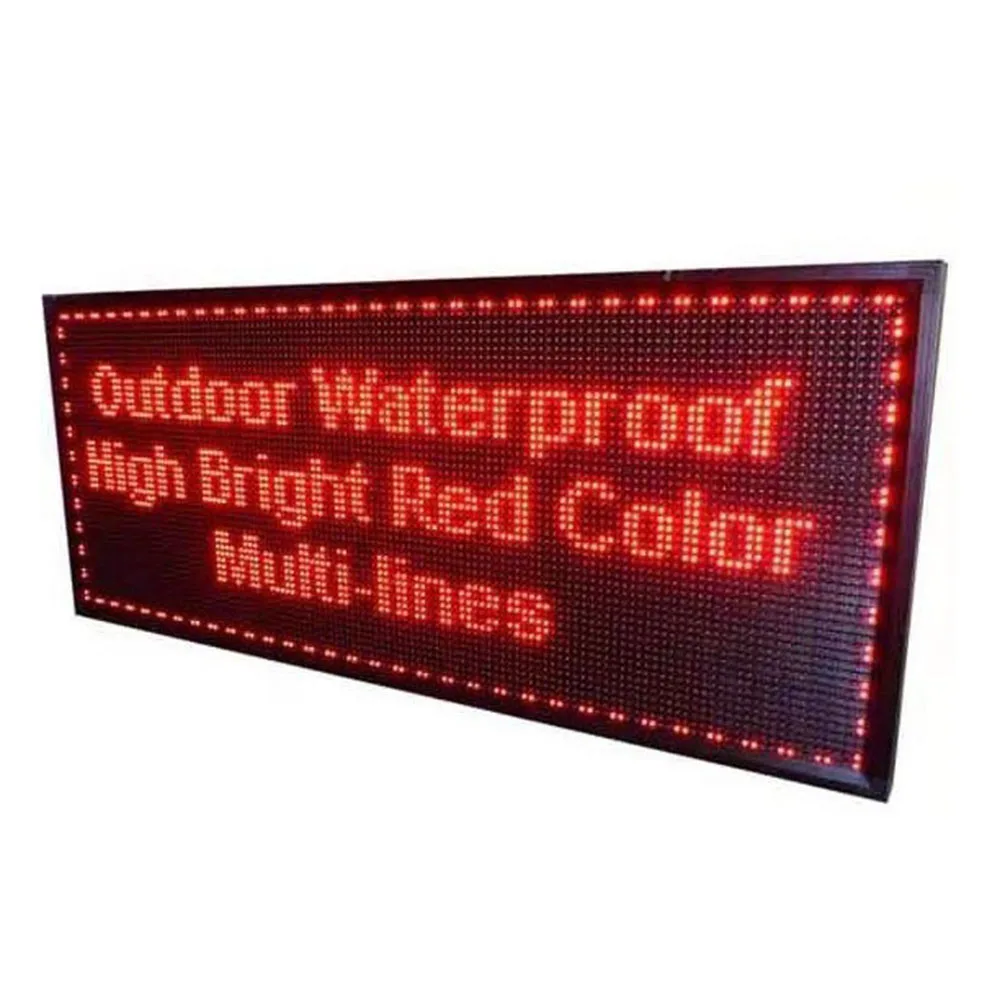 Single Color Outdoor P10 SMD 32?*16 Pixels 320*160mm Led Module Sign Digital Signages