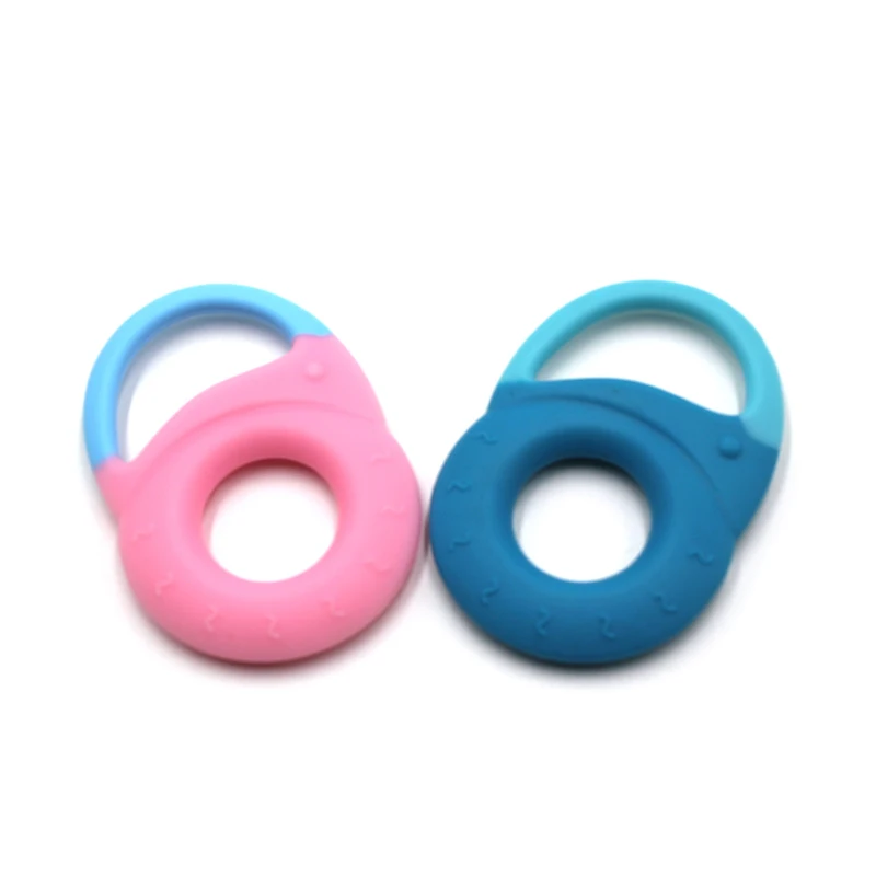 Customize Baby Teething BPA Free Food Grade Silicone Smoothie Soothers Silicone teether