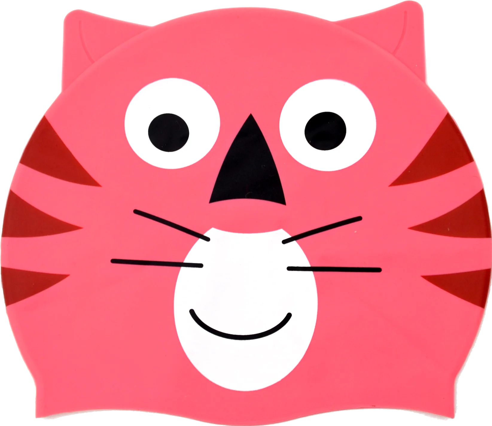 Cartoon design kids swimming hat, junior Swim Cap tiger swim cap custom design