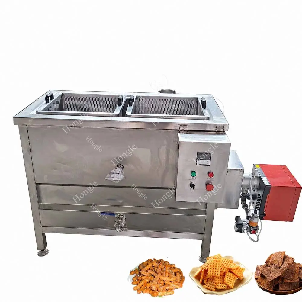 Multifunctional Frying Machine Industrial Fish And Chips Pressure Gas Cock Fryer