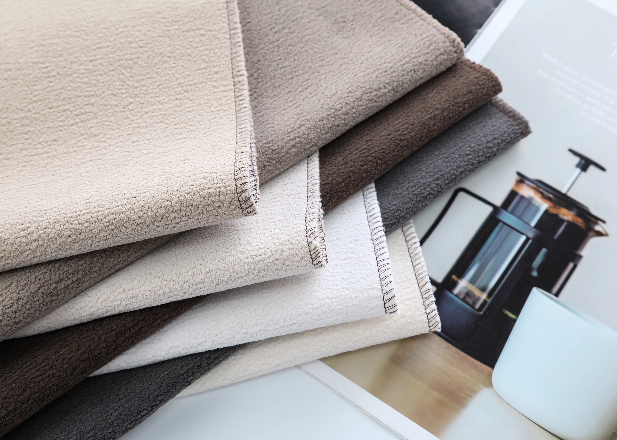 New item sofa fabric high quality fabric for sofa upholstery home textile chenille 100% polyester fabric