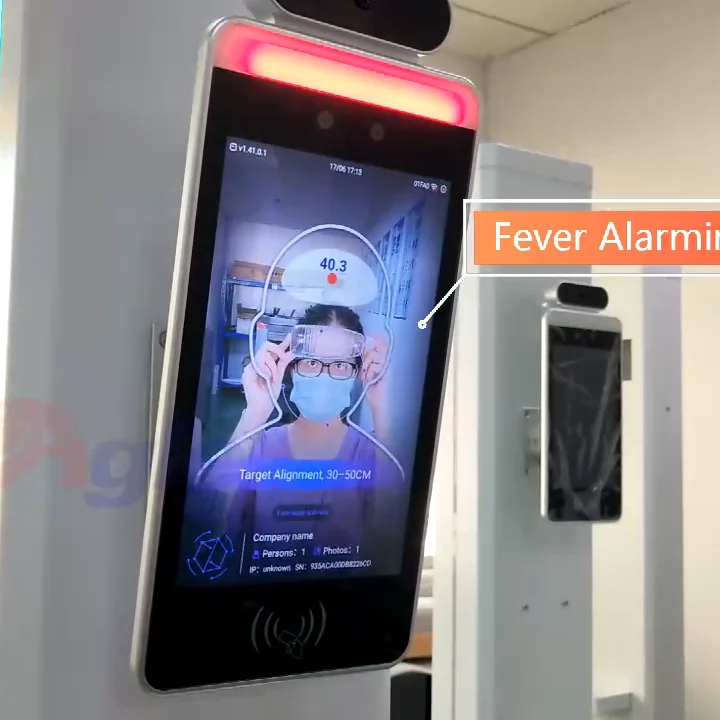  Сканер Safeagle для обнаружения жары и температуры система распознавания лица Android с инфракрасной