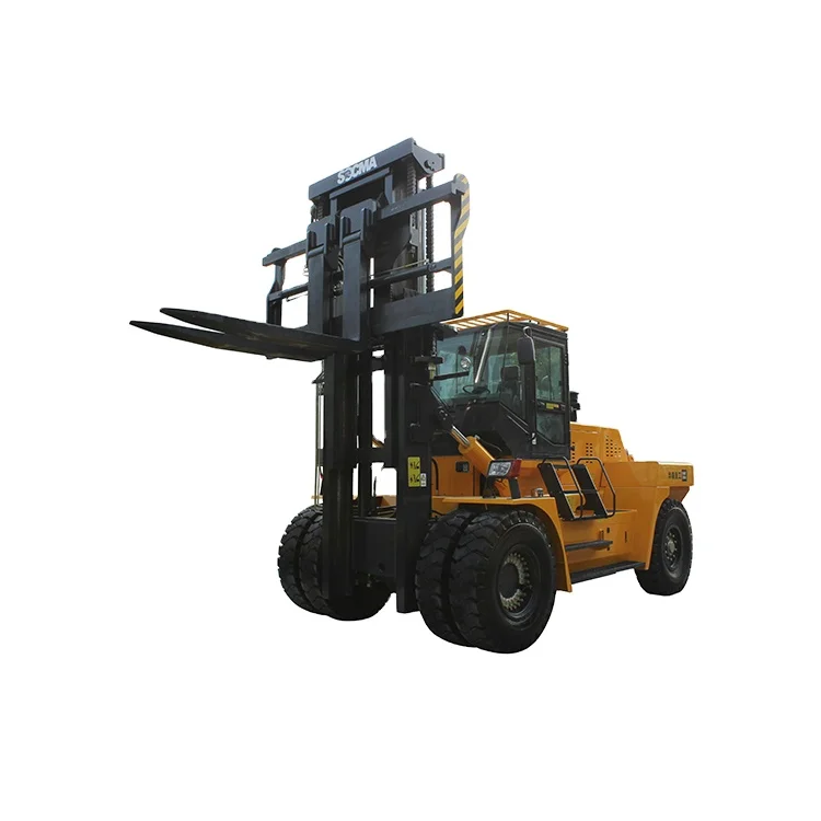Diesel heavy duty forklift with Chinese brand engine in steel company & logistical center