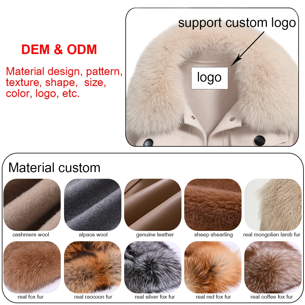 New Style Winter Warm Thick Shearling Jacket With Lamb Fur V-neck Belt Design Women Genuine Leather Shearling Sheepskin Coat
