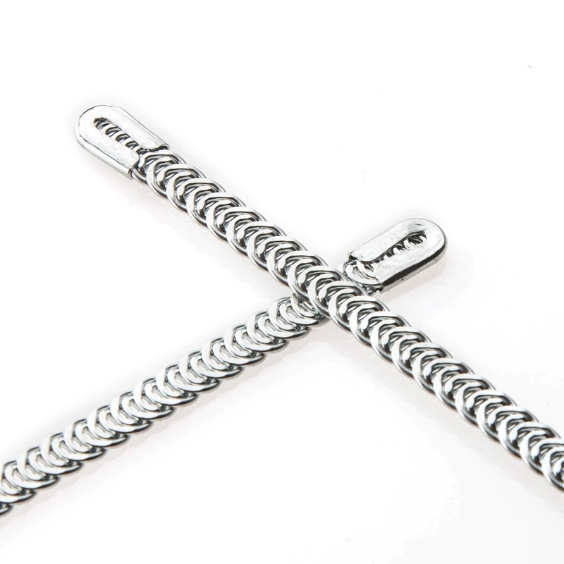 
Spot 5mm width corset metal short spirals boning support spring fish flat bone 