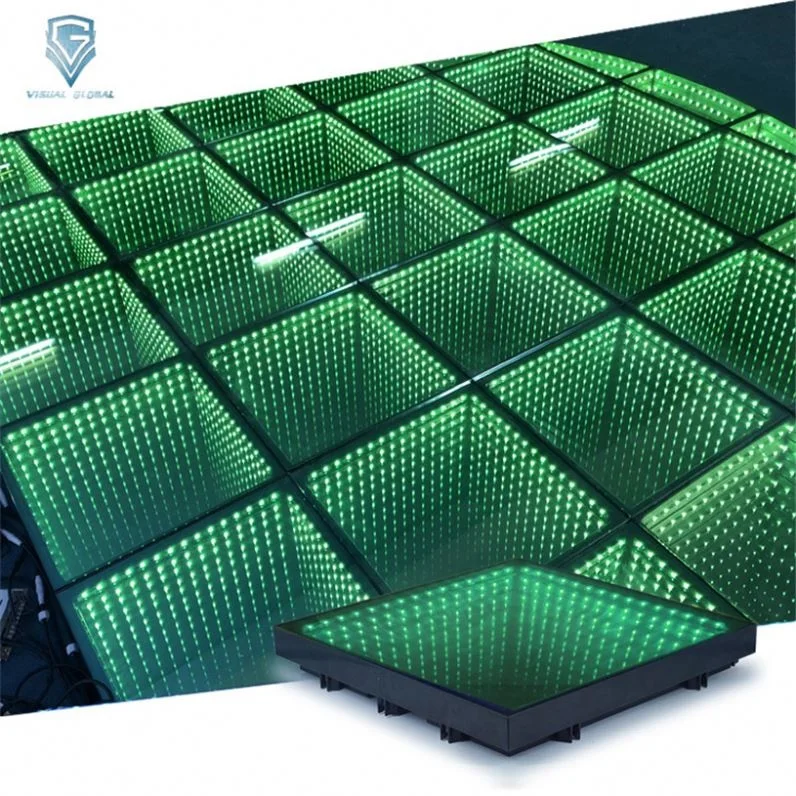 
Custom made shape DC12V /AC220V Wholesale Event Party Custom 12 Volt Led Floor Light led infinity mirror dance floor 