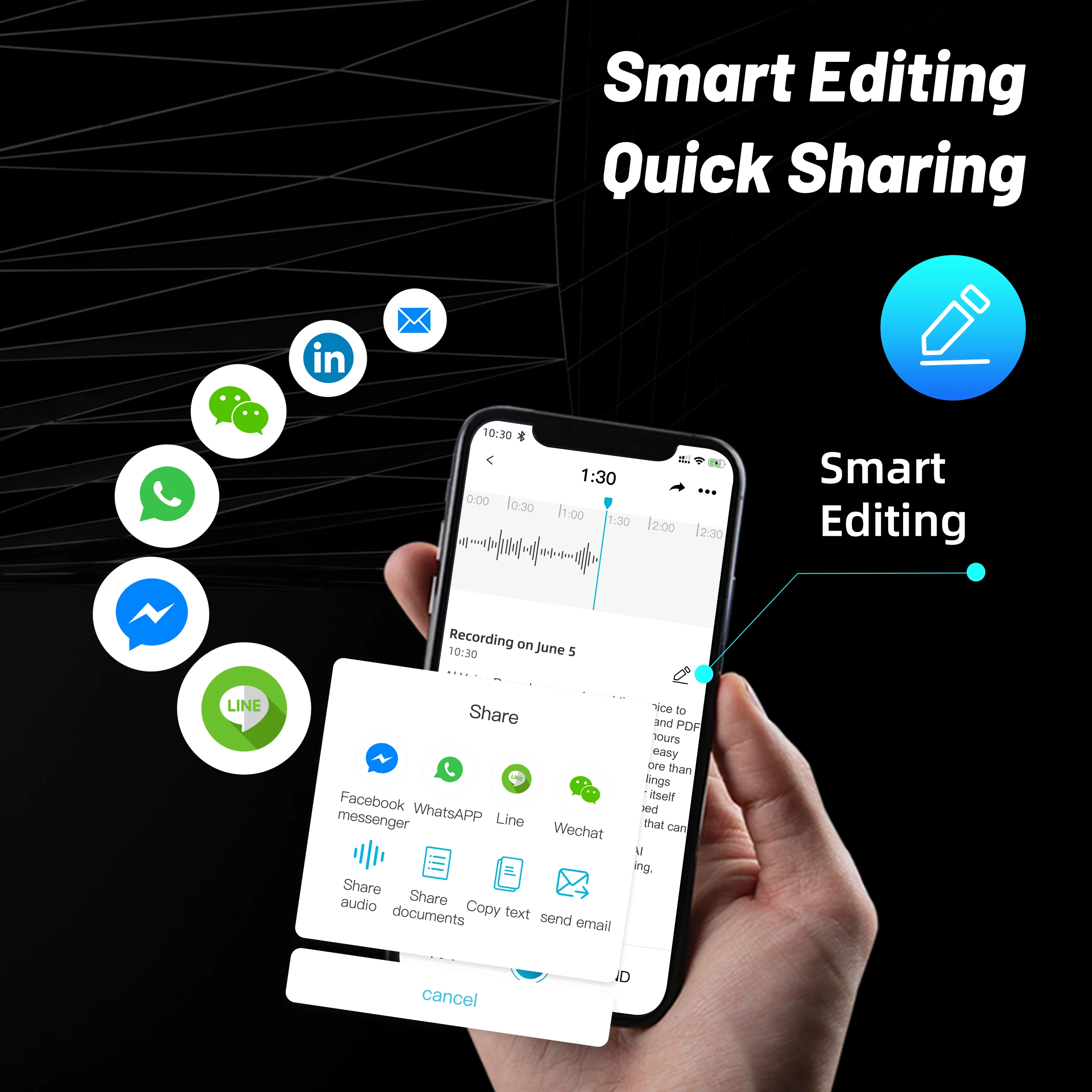 Wooask S01 Smart Translation Recorder Digital  Voice Translate Recording Translator  Pen 16GB Capacity 500 Hours Cloud Storage