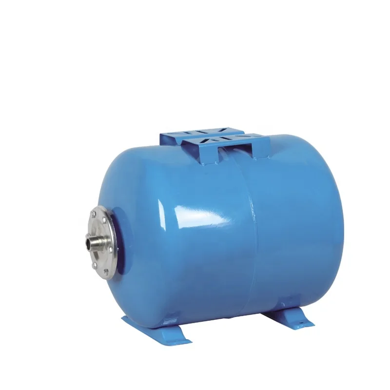 24L horizontal water pump pressure tank