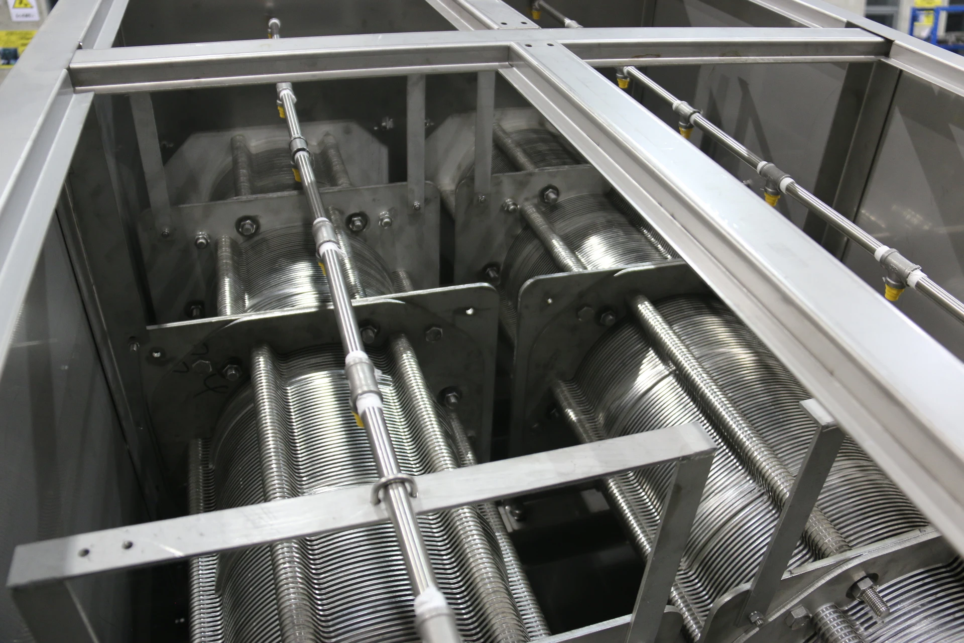 HOT Sludge Dewatering screw press sludge dehydrator for secondary biological sludge treatment