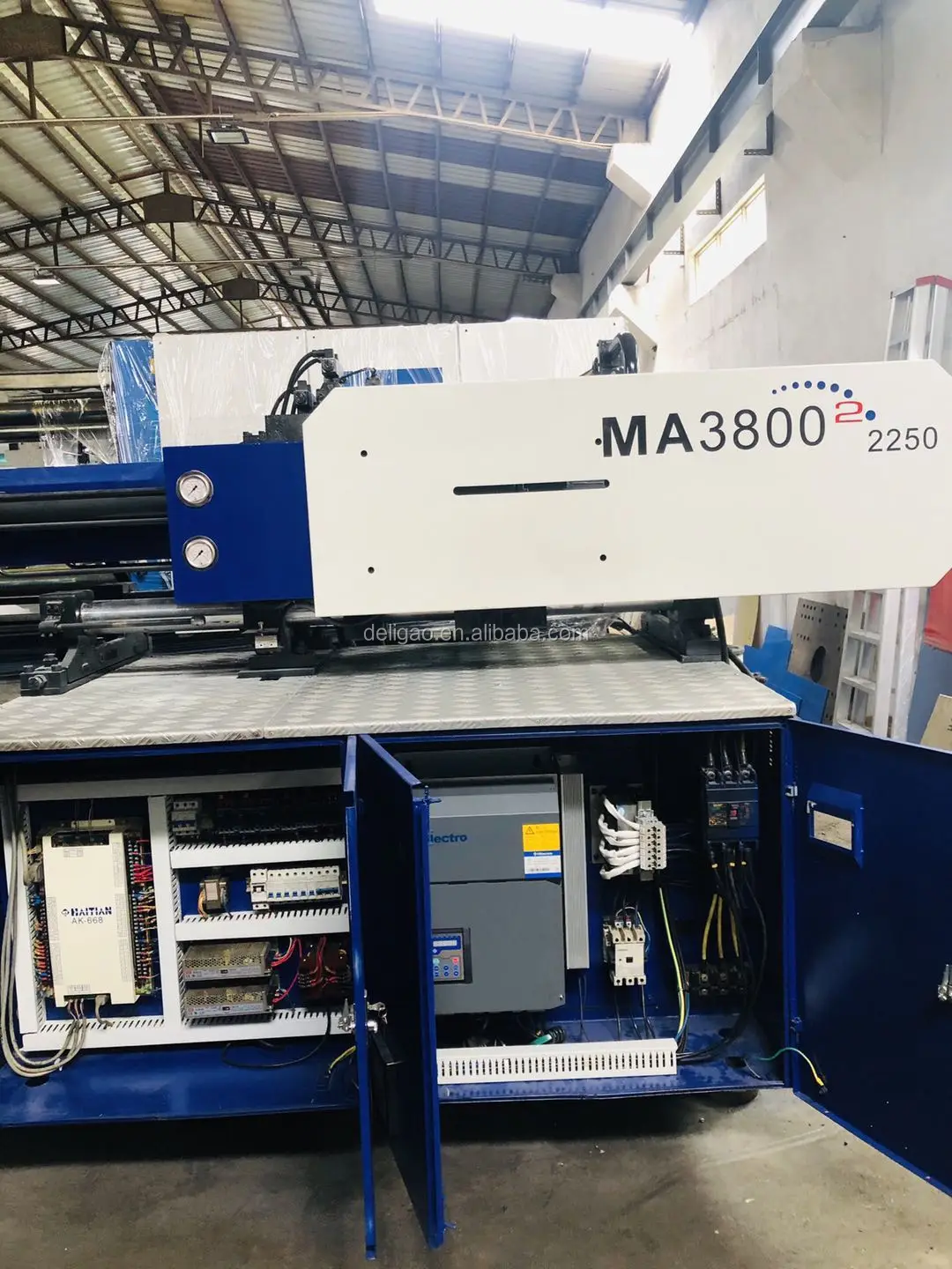 MA3800II  used injection molding machine haiitan mark 2  380T SERVO machinery