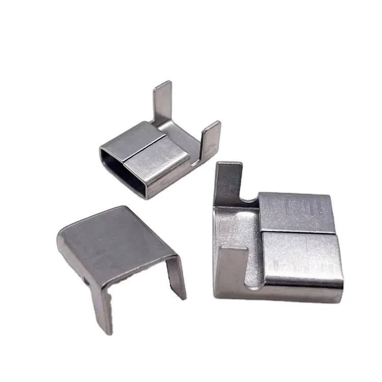 Banding Cable Tie Buckle Metal Tight Clamp Cable Tie Buckle Stainless Steel Buckle