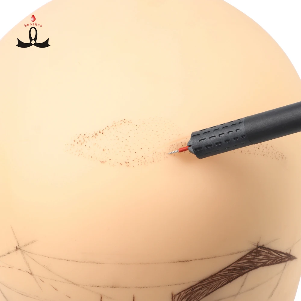 New Arrival Permanent Makeup Practice Model Head Eyebrow Eyeline Lip Scalp Tattoo Model Head