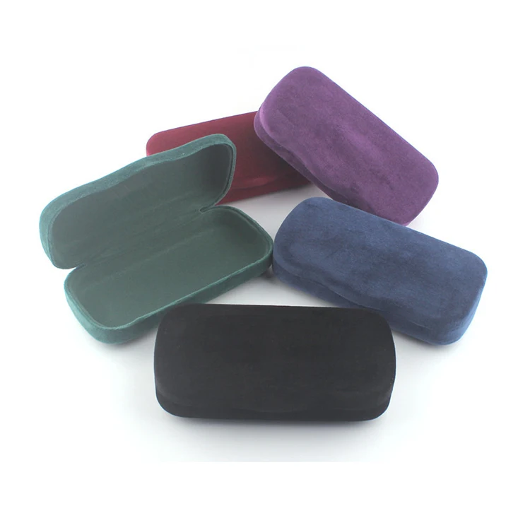
CE Certified Large Soft Velvet Hard Glasses Case Sunglasses Case With Glasses Bag Glasses Cloth 