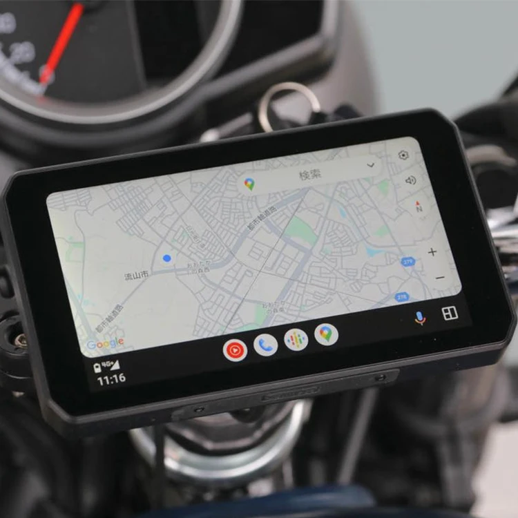 CHIGEE AIO-5play 720p Dvr Запись 5 дюймов Ip68 двойной Bluetooth Мультимедиа Carplay для мотоцикла