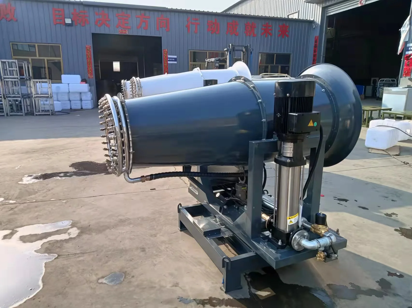 60m Large Cannon High Pressure Pump Agriculture Pest Control Wholesale Fogging Electric Agricultural Power Big Fog Machine