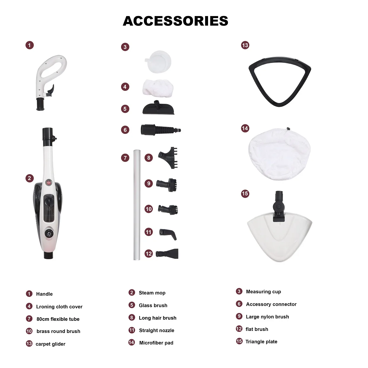 High Temperature Power Fresh Floor Cleaning Generation Steam Mop Handy Stand Steam Wet Vacuum Cleaner Water Mop Cleaner