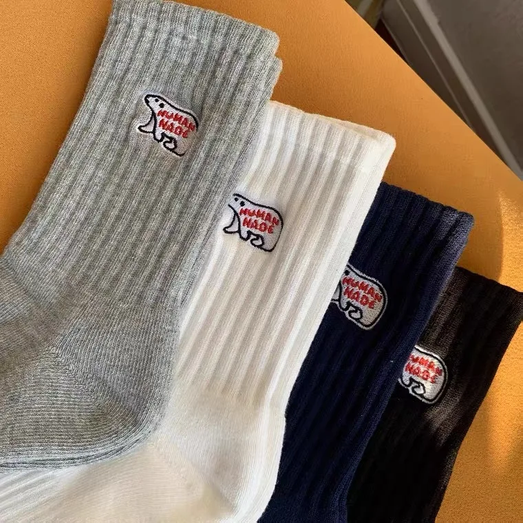  UG Wholesale Bamboo Socks Manufacturer Fashion Cotton Men Women Custom Logo Designer