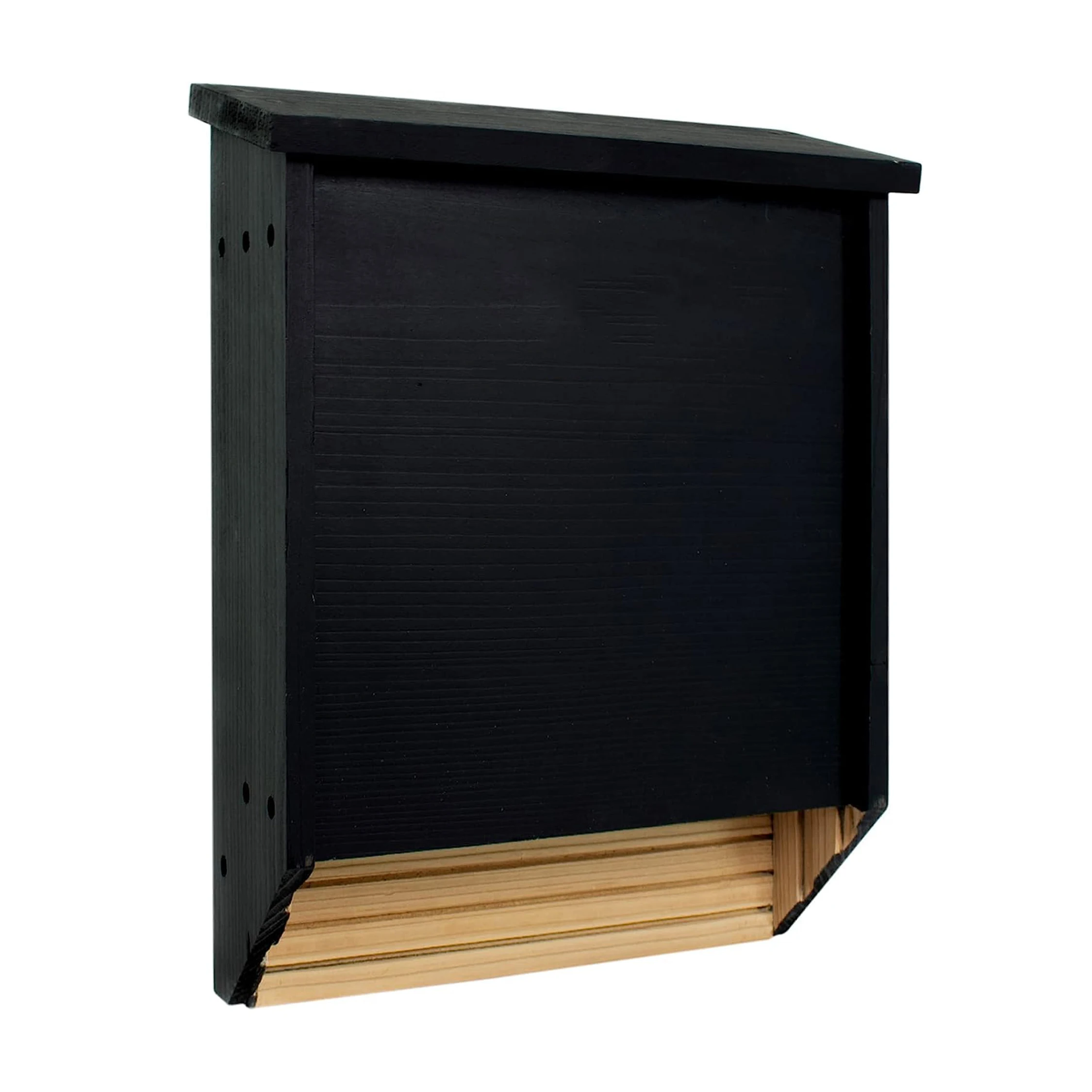 Handcrafted Wooden Bat House Box For The Outdoors Large Double Chamber Bat Shelter Creates Wooden Bat House Box