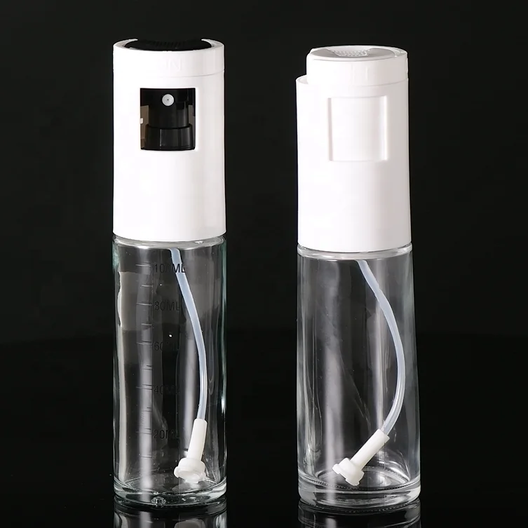 2022 Kitchen Accessories Food Grade  PP 100ML Olive Oil Sprayer Bottle, Spray Oil Mist Pot For Cooking