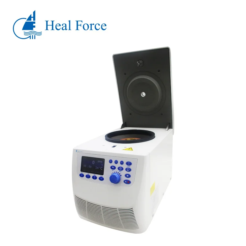 Высокоскоростная рефрижераторная центрифуга Heal Force для клинической диагностики 13800 об/мин neoффуг