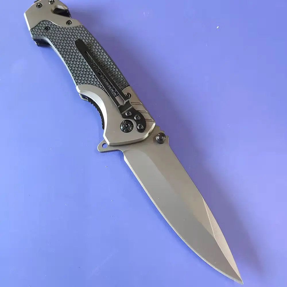 
 Черный Карманный Походный нож из нержавеющей стали, Военный нож, мини нож для выживания  