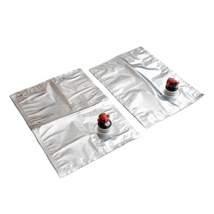 High Quality Cooking Oil Bag Plastic Packaging Aseptic Spout Bag In Box For Wine