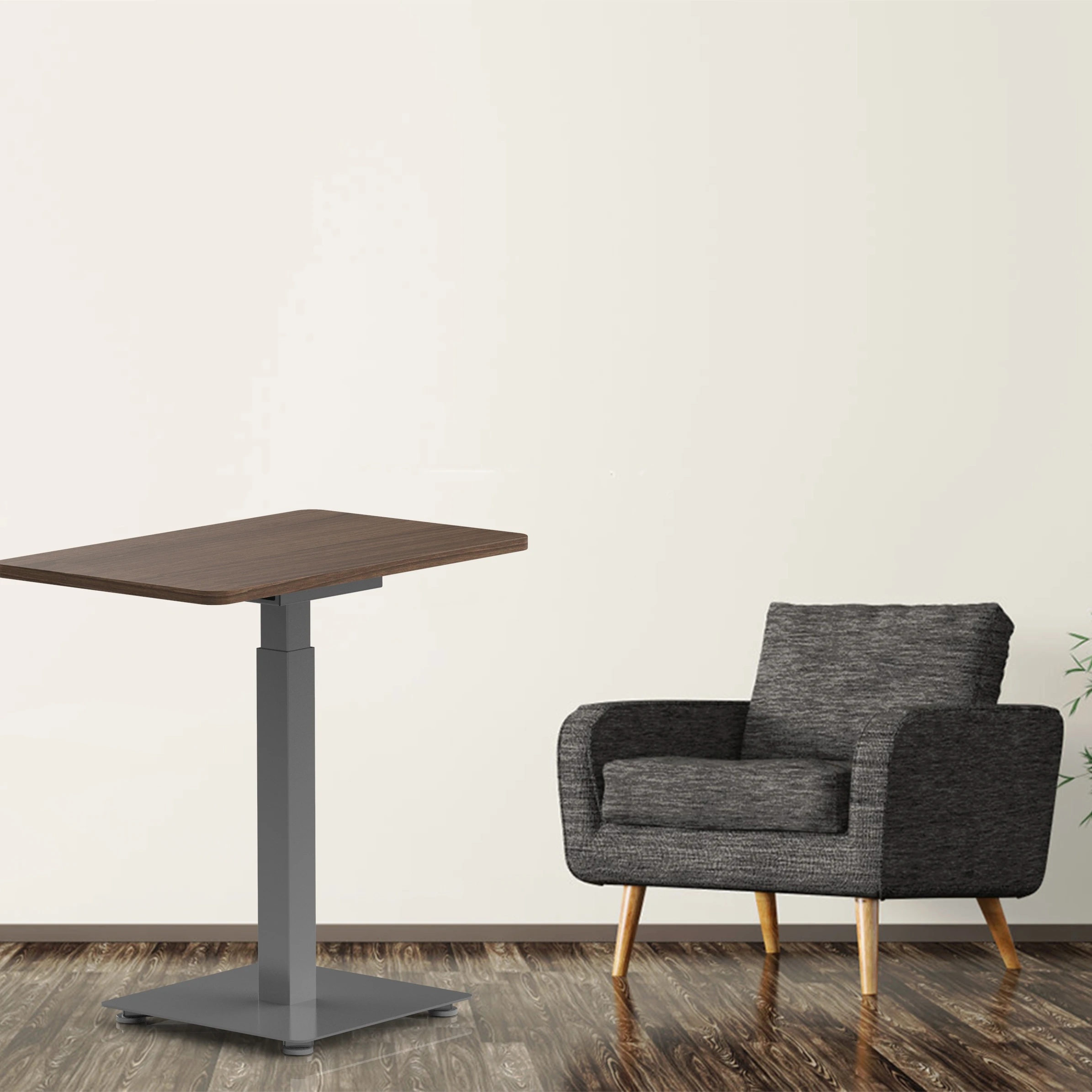 
1 leg 1 motor height adjustable standing sit stand office desk frame rise 