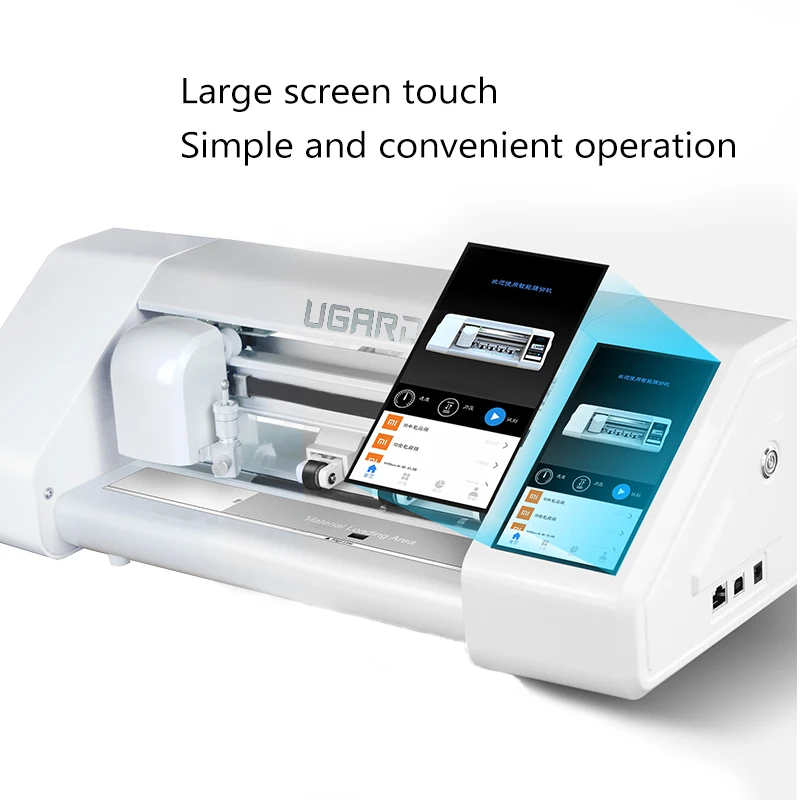 Unlimited codes Intelligent Mini Cutting Plotter Machine for Screen Protector UV Tpu Hydrogel Film Customize back Skin Sticker