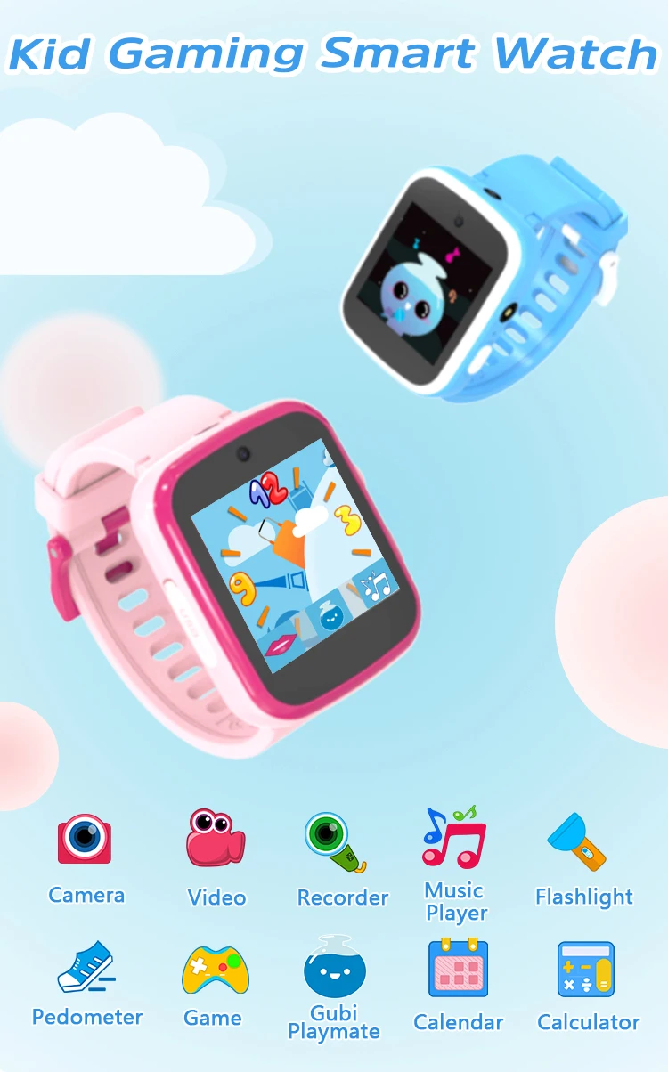 Amazon High Profit Item Camera Waterproof kids smart watch With Ce Rohs Certificate Baby watch For Boys Girls 