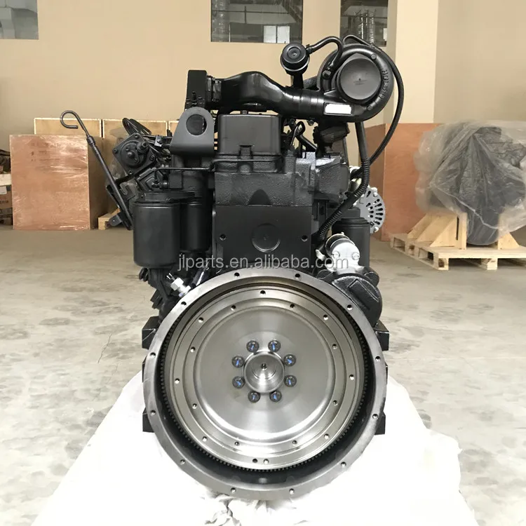 130hp 4 баллонов 3.9L 4bt3. 9 двигатель в комплекте 4bt дизельный 4bta3. 9-c130