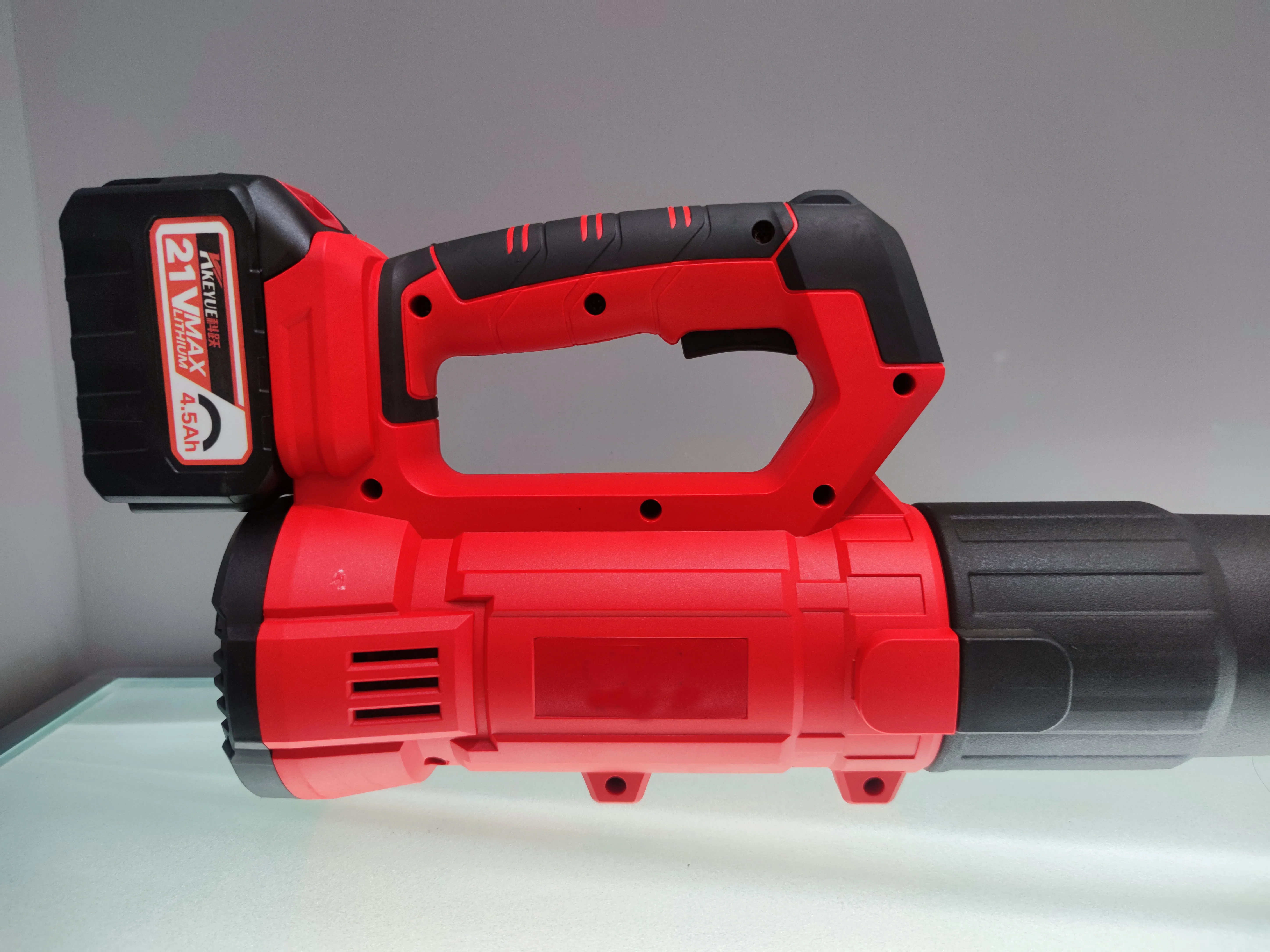 9801 Model Portable Garden cordless 21V Lithium Battery Cordless Blower speed control air leaf blower handheld wireless blower