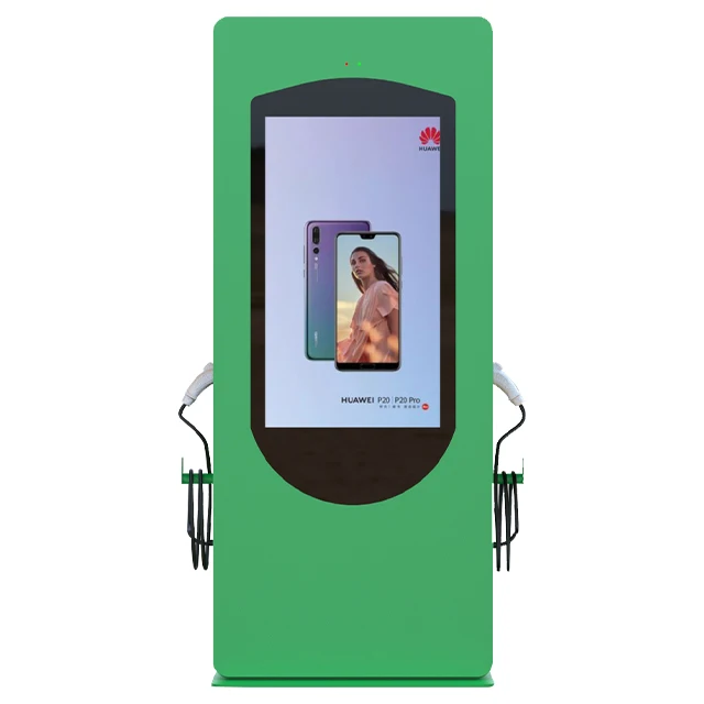 Electric Vehicle Charging Pile Digital Totem Outdoor Signage Outdoor Screen Display