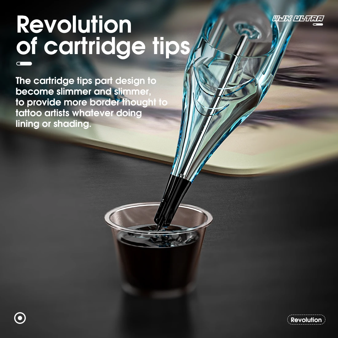 wholesale wjx tattoo cartridge tattoo needle cartridge round liner diameter 0.3mm 0.35mm wjx tattoo needle cartridge