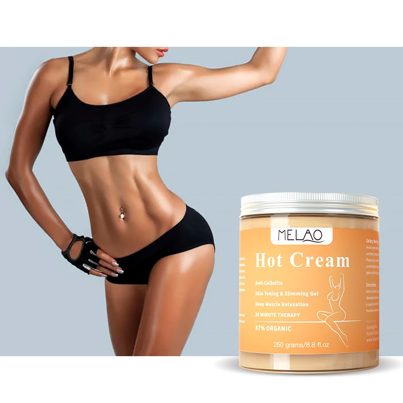 Oem Private Label Natural Organic Anti Cellulite Hot Fat Burning Body Weight Loss Belly Slimming Stomach Burn Tummy Slim Cream