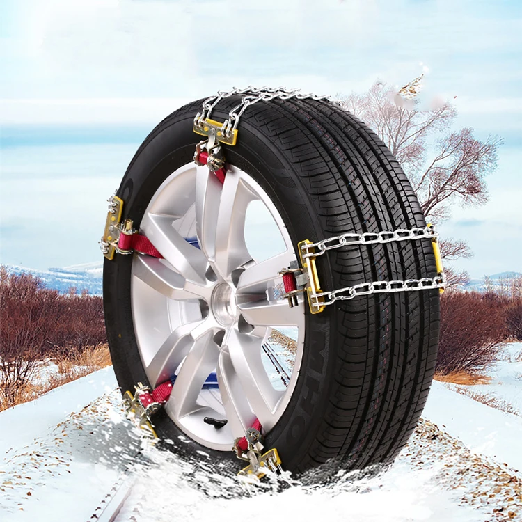 Adjustable Durable Anti-skid Snow Chains Tire Chain Car Tire Snow Chain For Tire