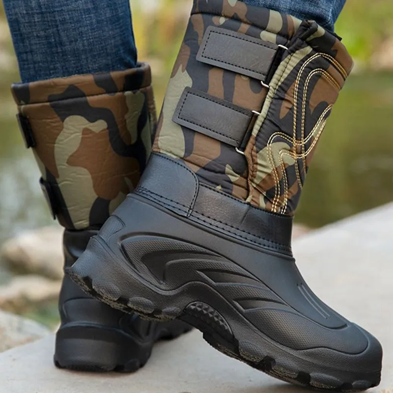 Outdoor Womens Snow Boots Waterproof Warm Shoes Boots for Men Boots Women Shoes Knee-high Hot Selling Winter Rubber Customizable