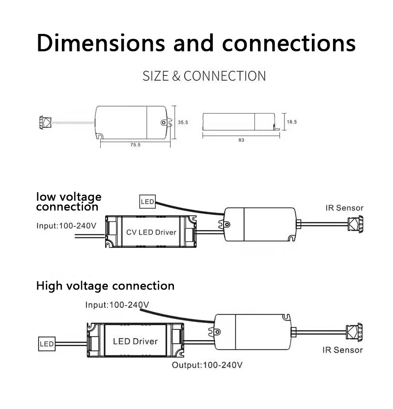 Умный сенсорный выключатель для ванной комнаты зеркальный переключатель с 220 В/240 в 12 В/24 В автоматический инфракрасный датчиком движения