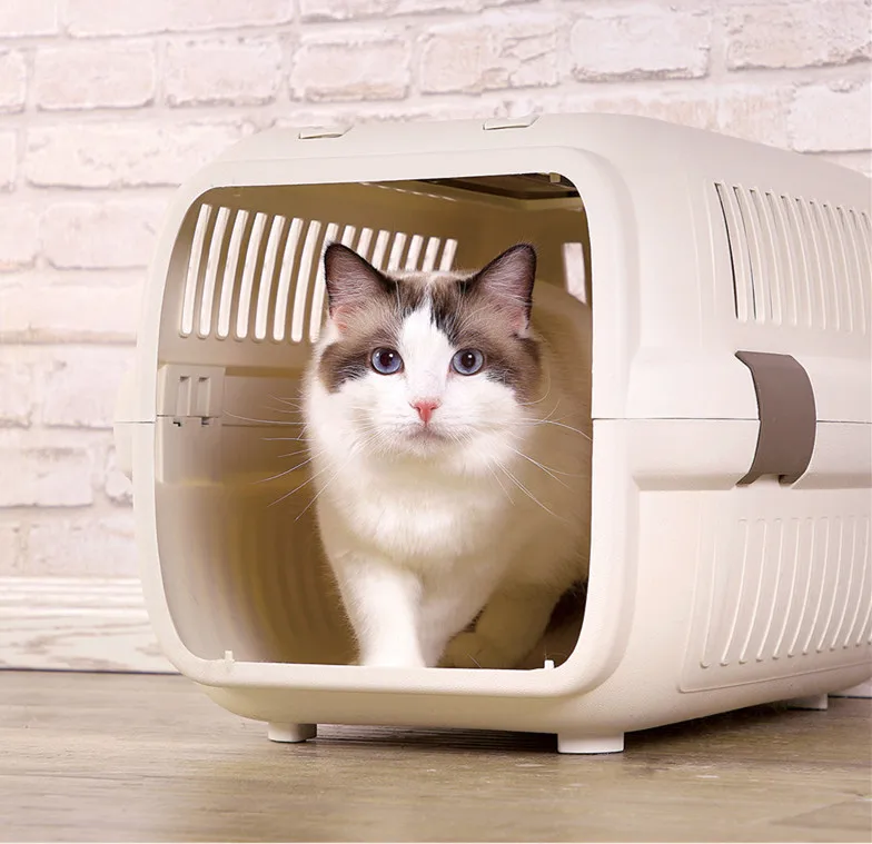 Elegant Cat Cargo House Multi Functional 10-16 kgs Weight Pet Cat Travelling Carrier Cargo House PCH081001