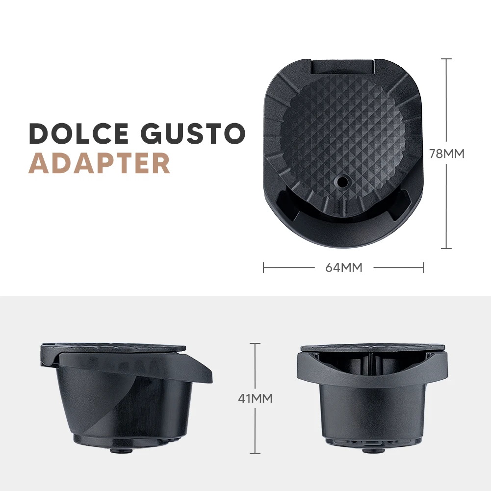 Капсула для кафе многоразовая dolce gusto cafe адаптер капсулы Nespresso Dolce Gusto Genio S Plus маленький XS