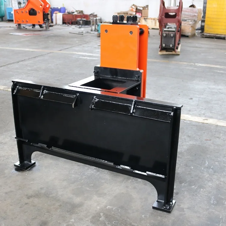 CTHB excavator mounted pile driver used fence hydraulic post driver