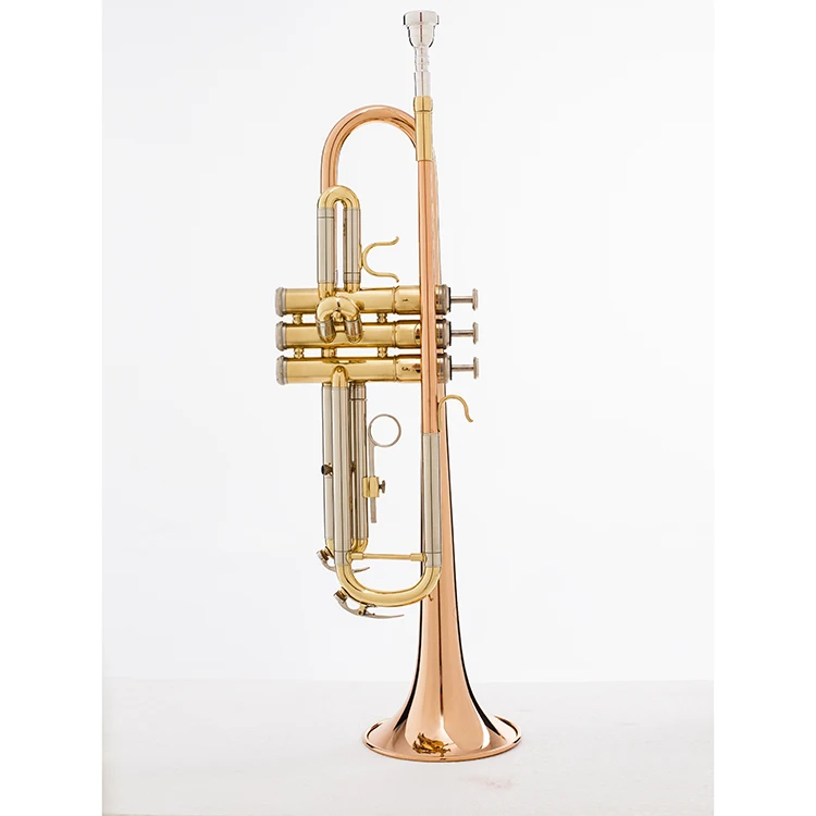 Professional  Brass Instrument Trumpet Handmade OEM