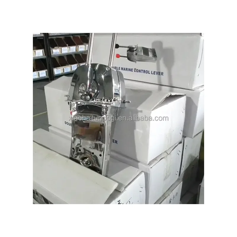 Little dplphin marine engine throttle control lever with cables