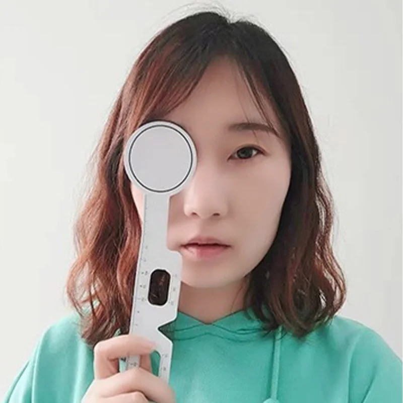 Ophthalmology Equipment Plastic Pupilometer Pd Meter Ruler Multifunction Optical Eye Occluder