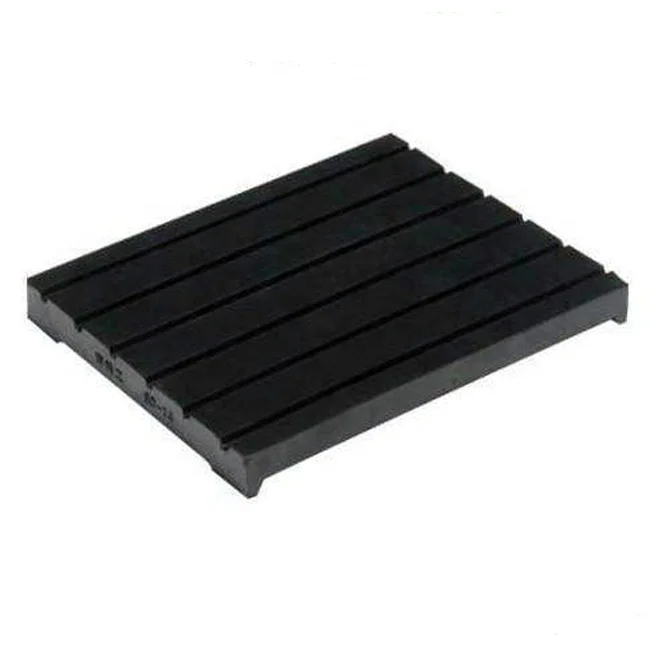 EPDM Ceramic Rubber Stretching Plate Railway Crossing Plates