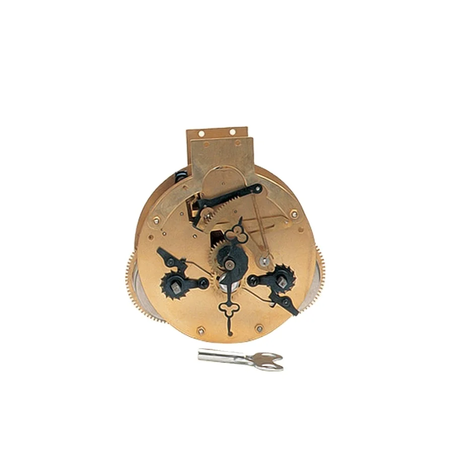 15 days repeater Polished Brass Mechanical Insert Clock Movement for Antique Clock Collection Replacement
